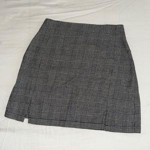 Brandy Melville John Galt High Waisted Plaid Mini Skirt